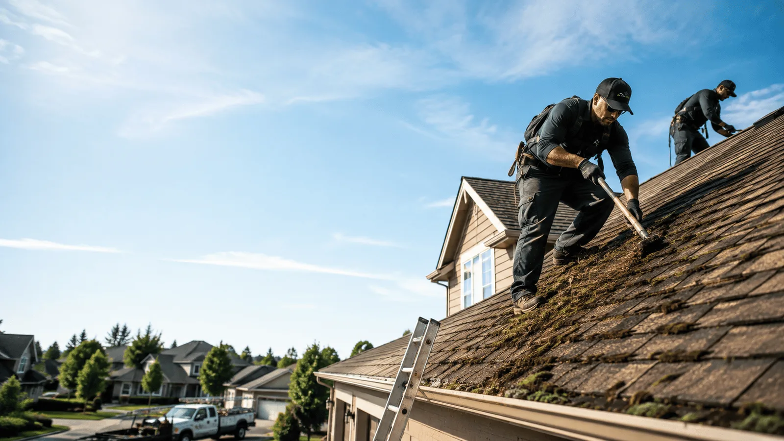 Roof Moss Removal in Rangely, CO near me